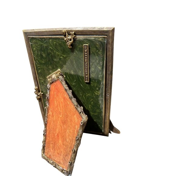 Jay Strongwater Decorative Picture Frame With Swarovski Crystals Dragonfly - Picture 4 of 9